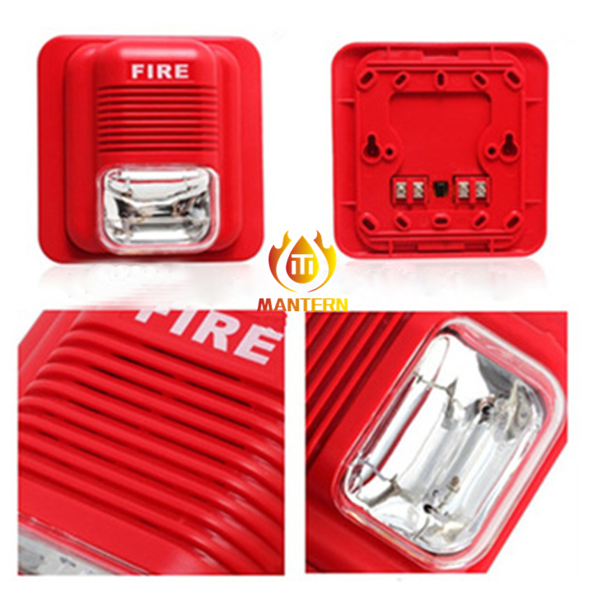 Conventional Fire Alarm Sounder with Xenon Strobe 