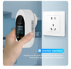 Plug-in 4 in 1 Temperature, Humidity, Gas and Carbon Monoxide Detector