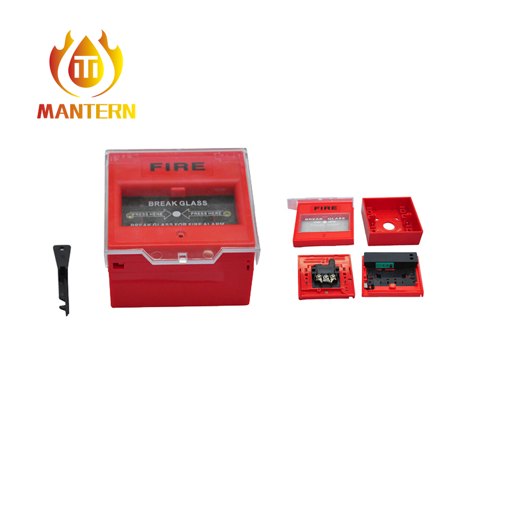 Conventional Fire Alarm System Manual Call Point Push Button Manual Pull Station Fire Call Point