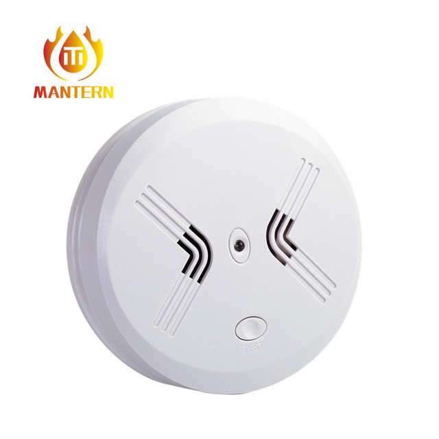 9V Battery Supported Photoelectronic Smoke Alarm Detector