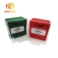 Fire Alarm System Manual call point with resettable plastic element