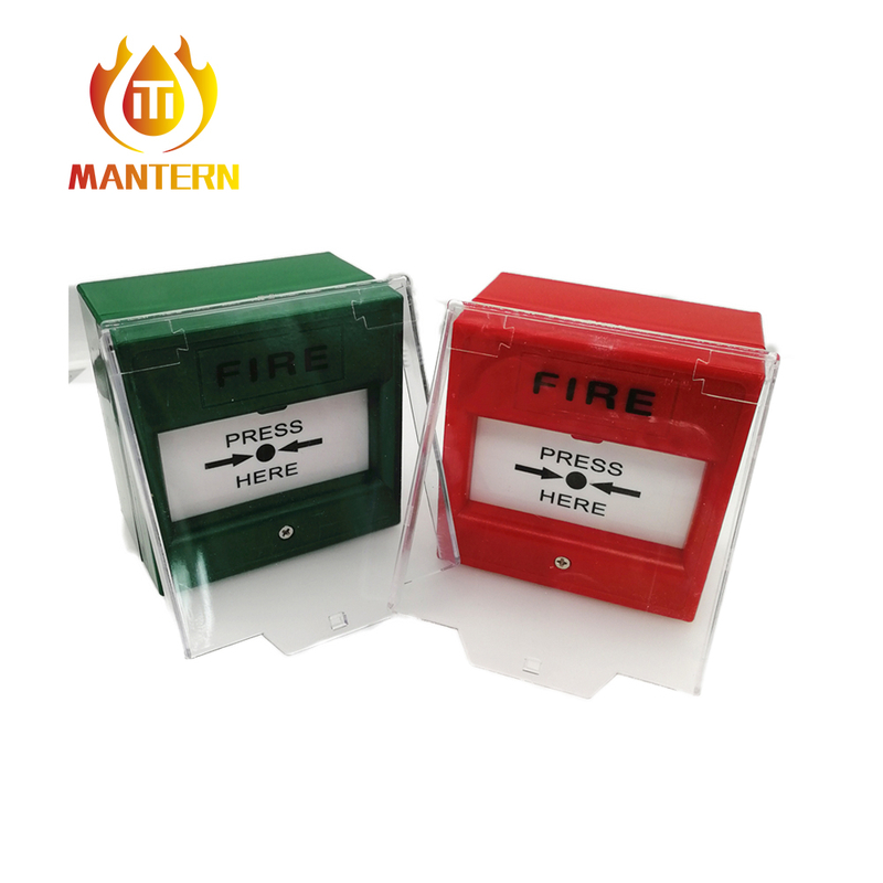 Fire Alarm System Manual call point with resettable plastic element