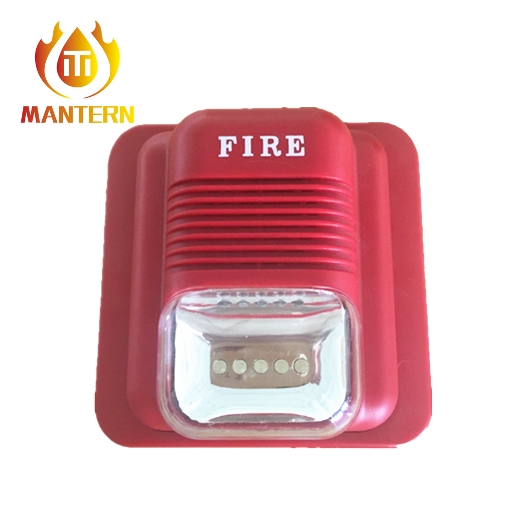 Conventional Fire Alarm System Sounder Strobe Light