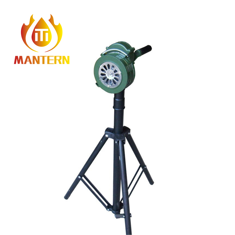 Stationary Mount, Hand Crank, Manual Operated, Alarm Siren