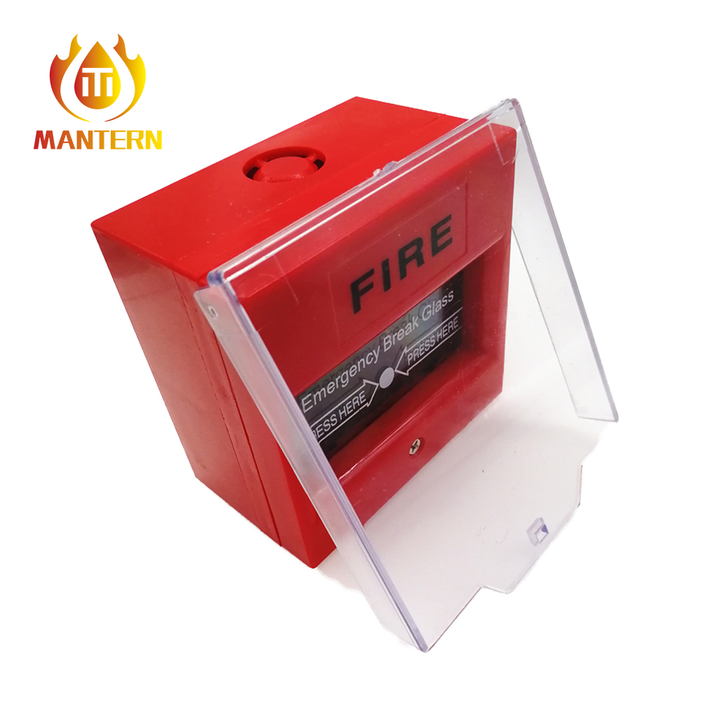 Conventional Fire Alarm System Manual Call Point Push Button Manual Pull Station Fire Call Point