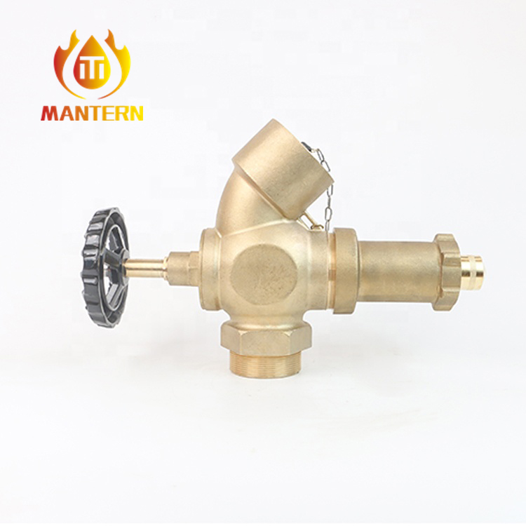 High pressure regulating landing valve for building fire protection